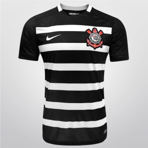 Camisa do Corinthians de 2015 - Camisa II do Corinthians de 2015 - Frente