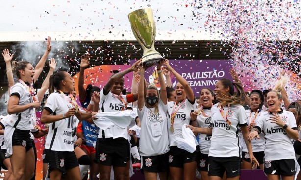 Corinthians campeão da Copa Paulista feminina 2022. 