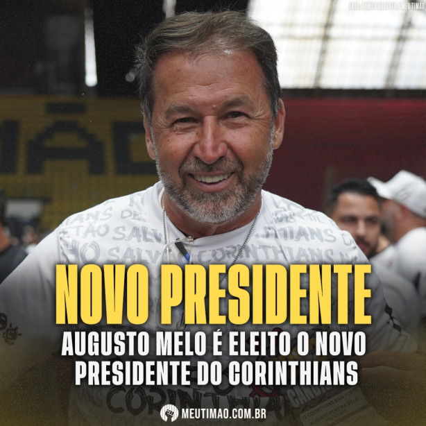 Augusto Melo choca torcida ao escolher o novo diretor de futebol no  Corinthians