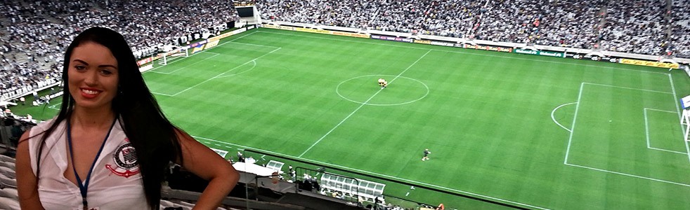 Um domingo qualquer na Arena Corinthians