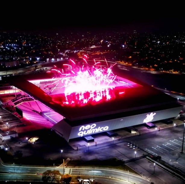 Neo Qumica Arena espetacular, vale a pena conhecer!
