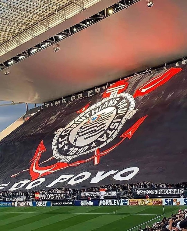 Vamos Corinthians, esse jogo teremos que ganhar!
