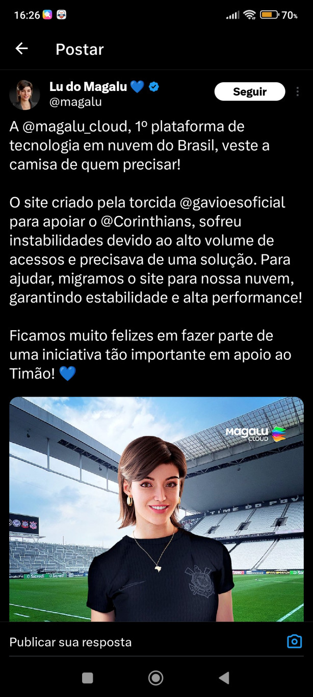 Voc�s t�m que acompanhar melhor o clube gente. O site n�o