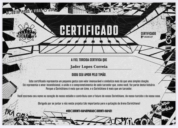 Eu j� fiz minha parte