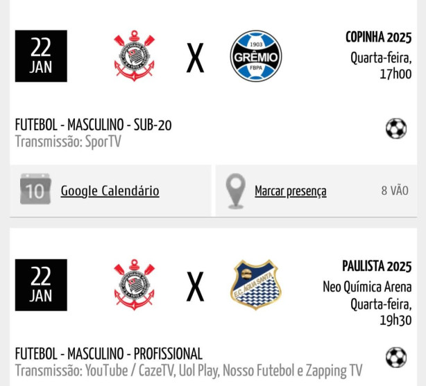 Overdose de Corinthians