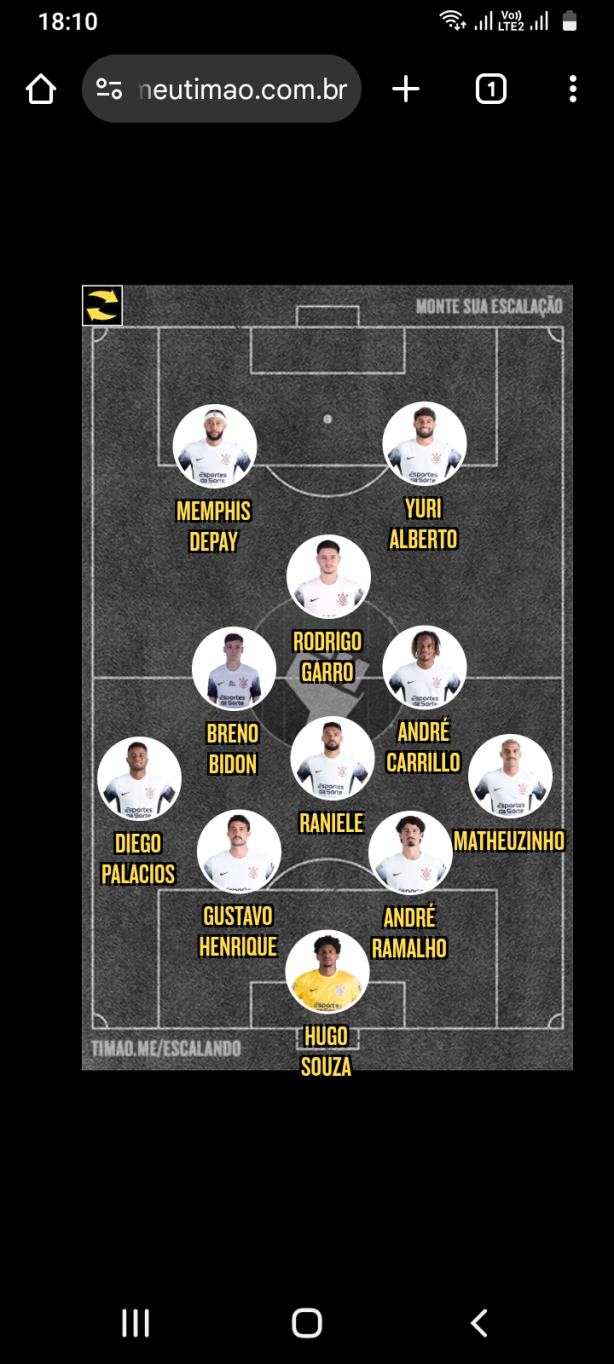 Time titular da Libertadores tem que ser esse!