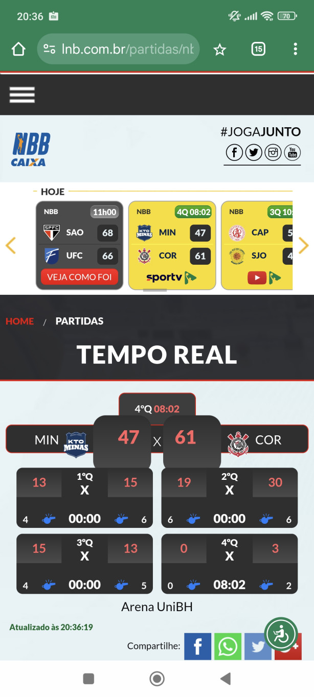 e esto jogando muito hoje... Ganhando do primeiro colocado