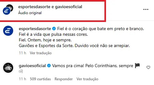 Chora f� de organizadas