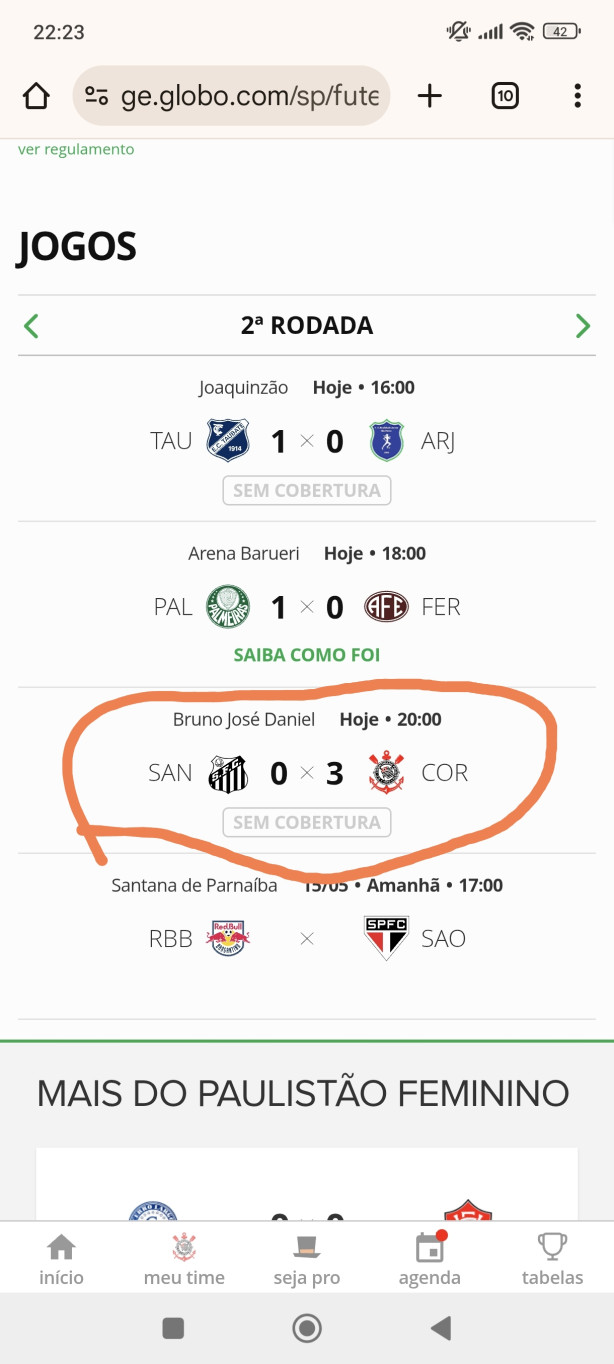 futebol feminino sendo desprezado
