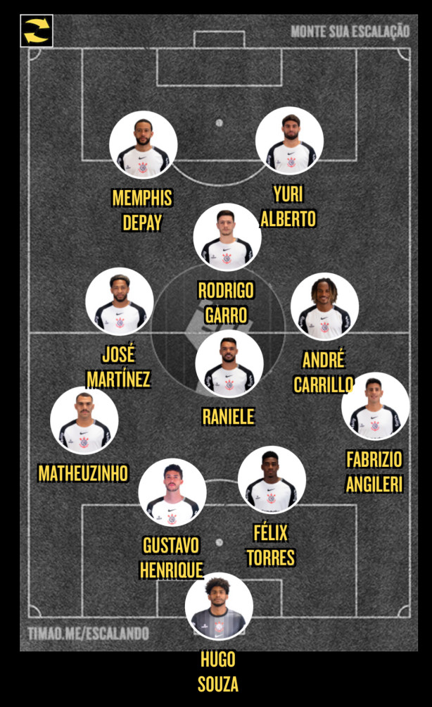 Com esse time e nessa forma��o t�tica jogamos o melhor