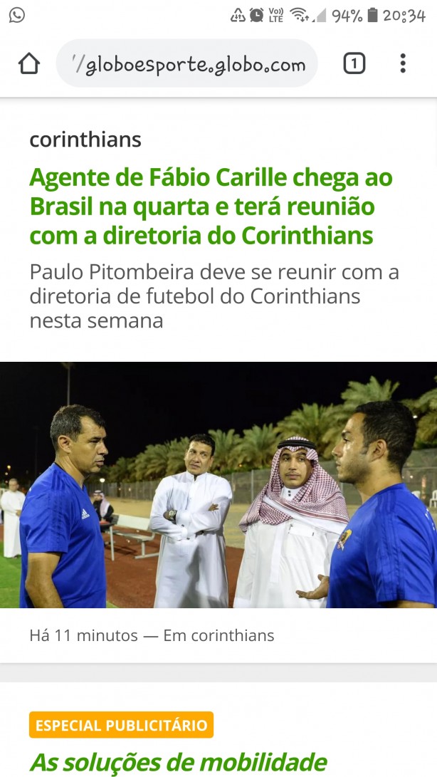 Benja acertou na informa��o