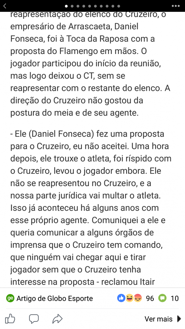 Arrascaeta x Flamengo x Cruzeiro