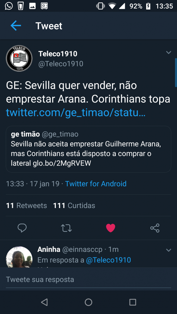Corinthians ir comprar Guilherme Arana?!