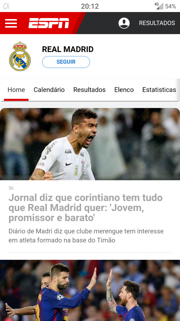 Lo Santos na mira do Real Madrid/Espn