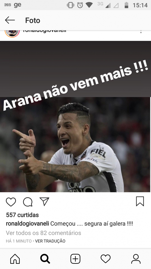 bomba de Ronaldo