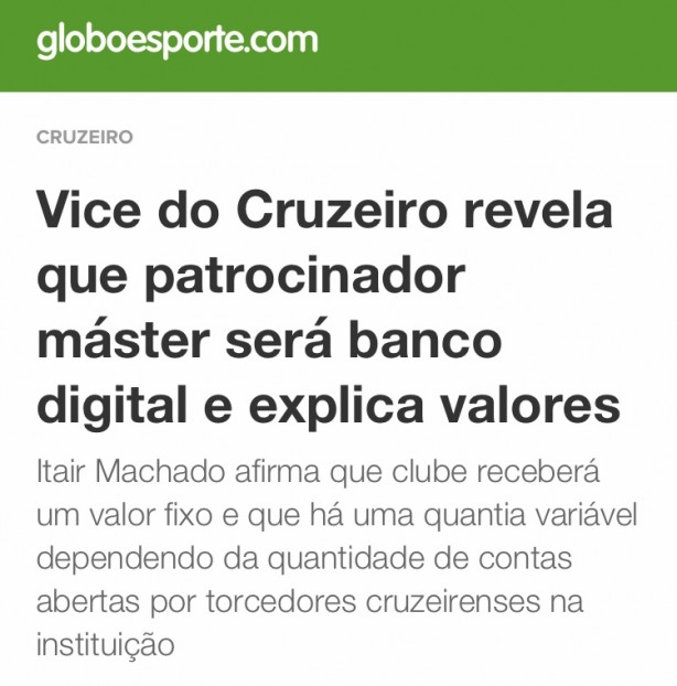 Cruzeiro Copia BMG