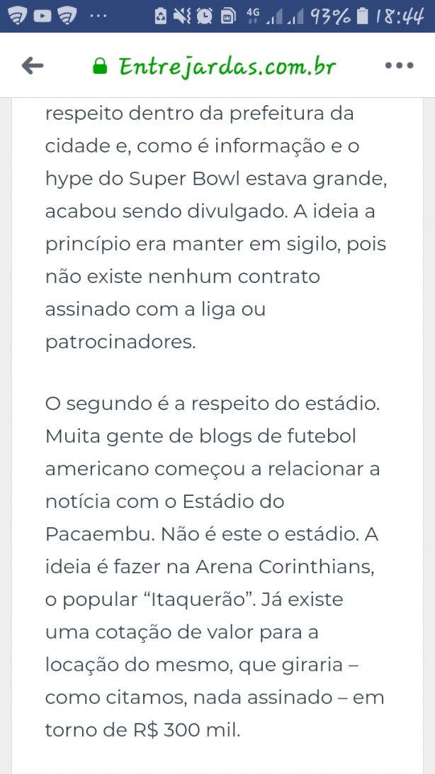 NFL na Arena