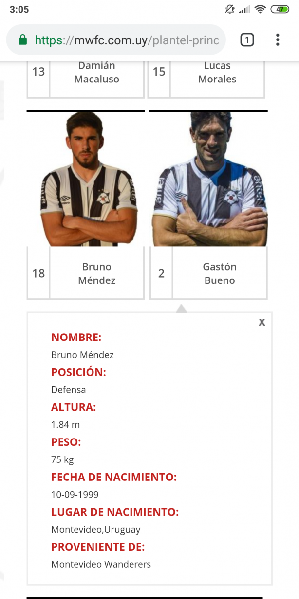 Sobre Bruno Mendez