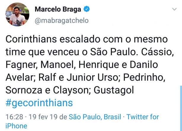 Escala��o no treino de agora
