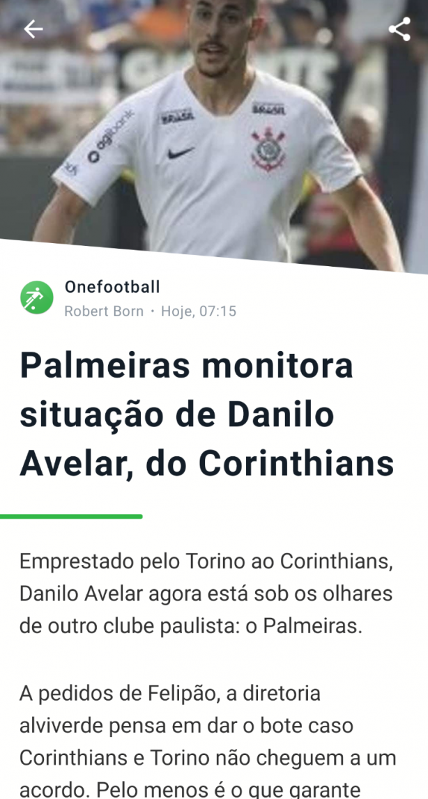 Danilo Avelar no Palmeiras