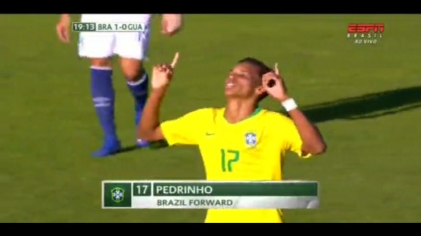 Adivinha de quem foi o primeiro gol do Brasil no torneio de Toulon?!