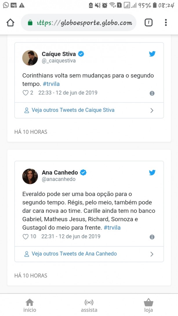 N�o reconhe�o esse time!
