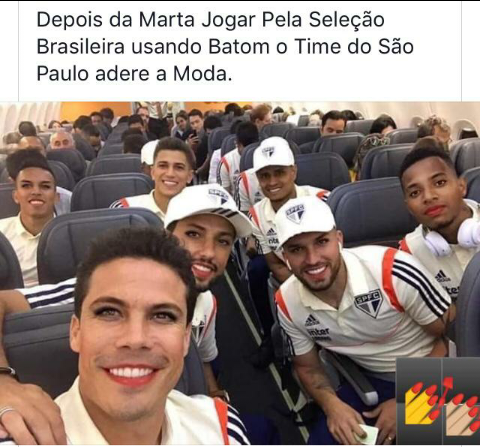 Jogadores São Paulo So Flagrado no Avio!