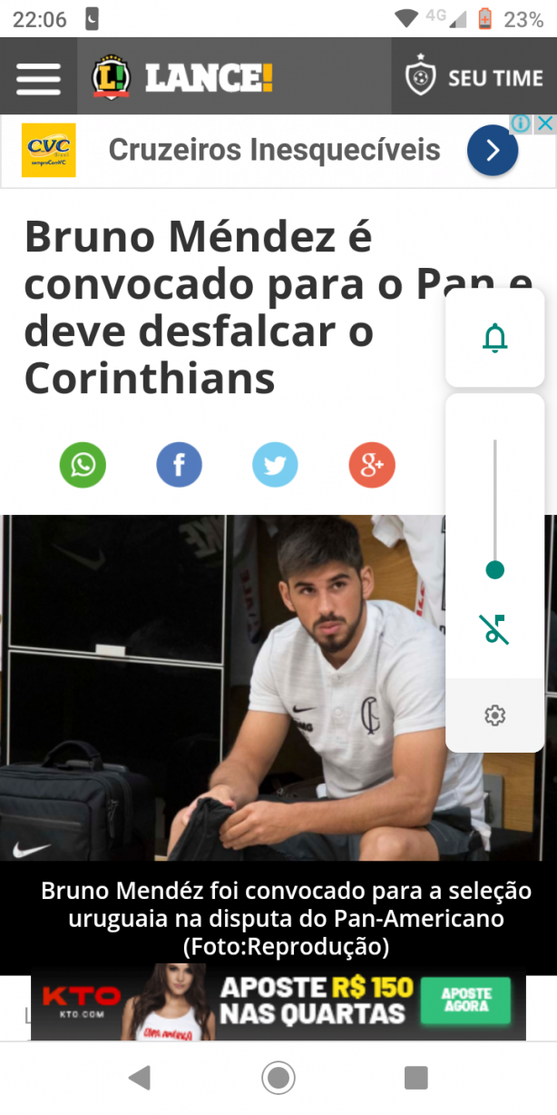 bruno mendez convocado para o pan sub 22...