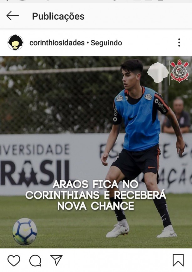 Araos fica no Corinthians e receber novas oportunidades