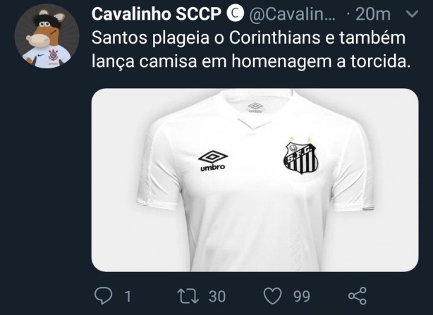 Santos plageia Corinthians!