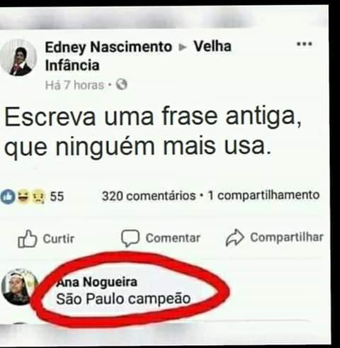 Escreva Uma Frase Antiga Ninguem Mais Usa
