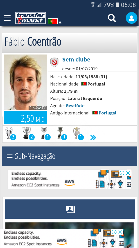 Querem um bom Lateral esquerdo? Tem esse aq!