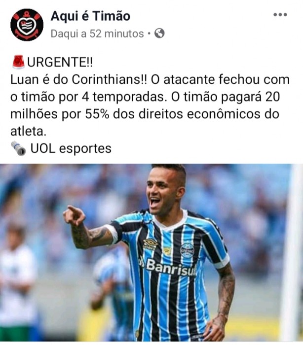 Fechou agora e oficialmente