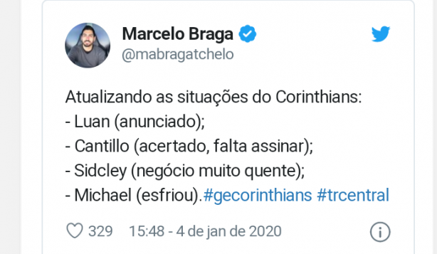 Negociaes do Corinthians atualizadas!