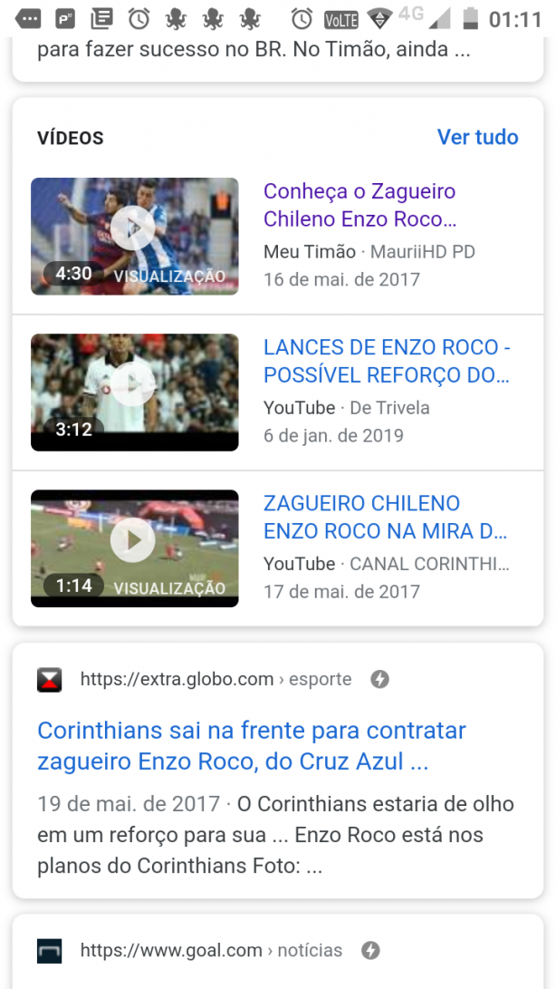 Rumor: Enzo Roco, alvo do Corinthians em 2017 est na pauta do Corinthians pra 2020 apega site