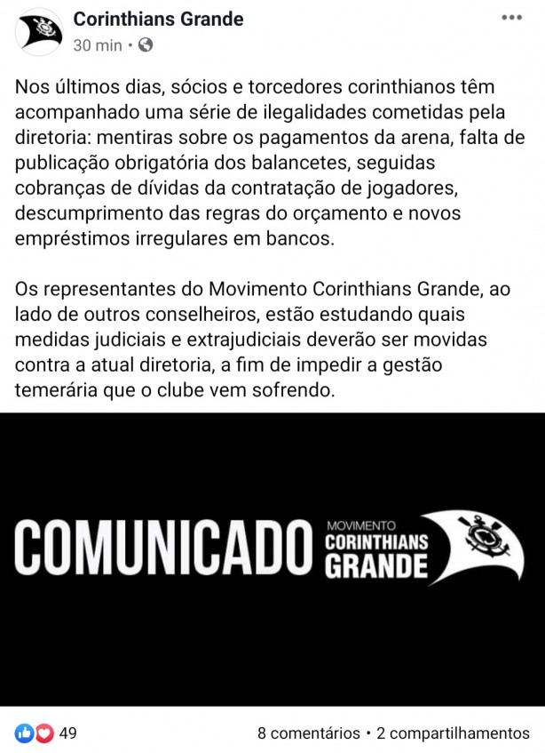 Movimento Corinthians Grande