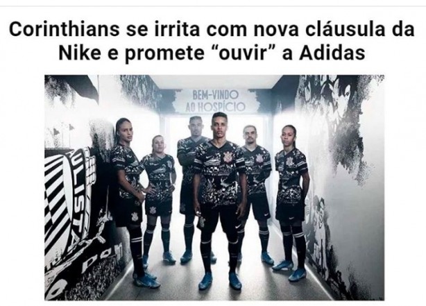 Contrato com a nike