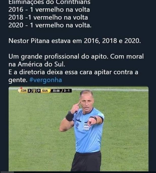 Pitana e Corinthians
