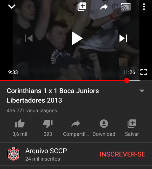 A ltima vez que o Corinthians teve chances reais pra vencer a Libertadores