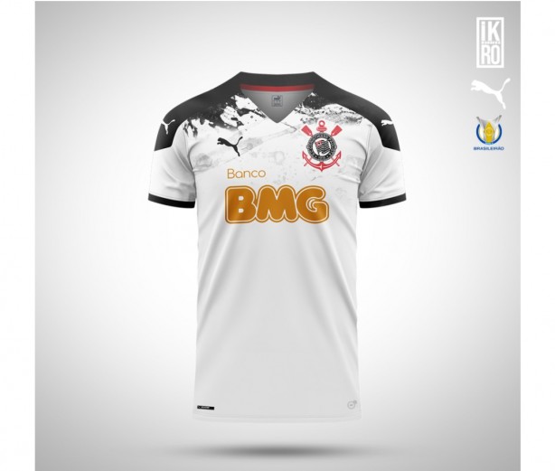 Camisa do Corinthians feita pela Puma
