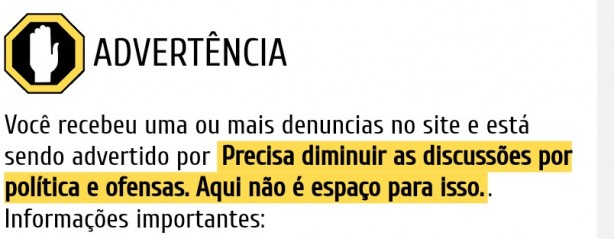 censura e democracia!