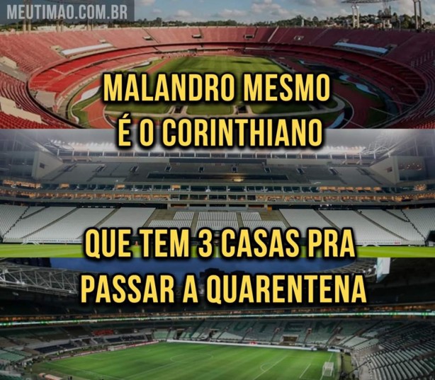 Malandro  o Corinthians!
