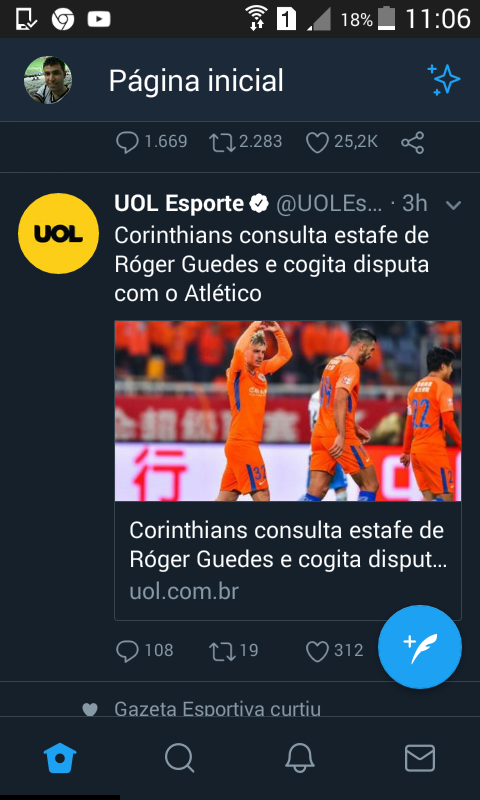 Corinthians consulta estafe de Roger Guedes!