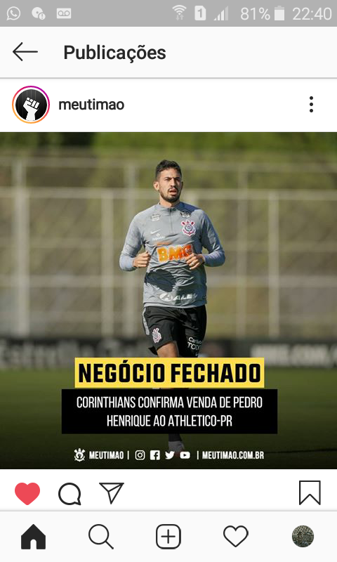 � oficial Tchau Pedro Henrique