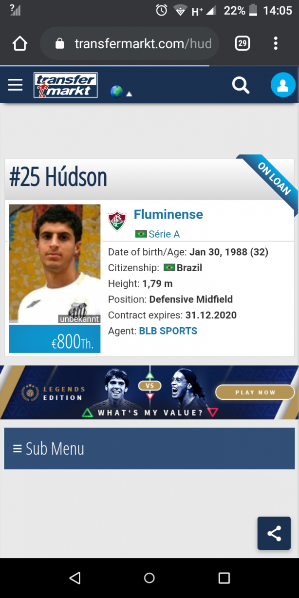 Hudson no Tim&atilde;o!