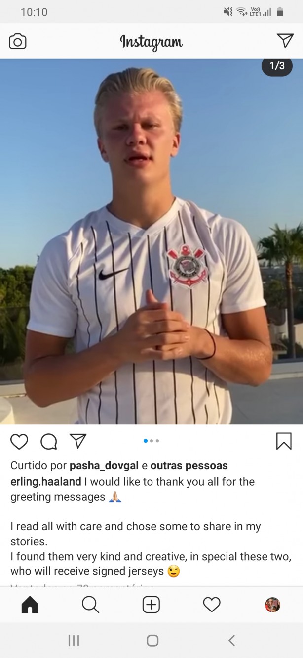 Nosso novo atacante