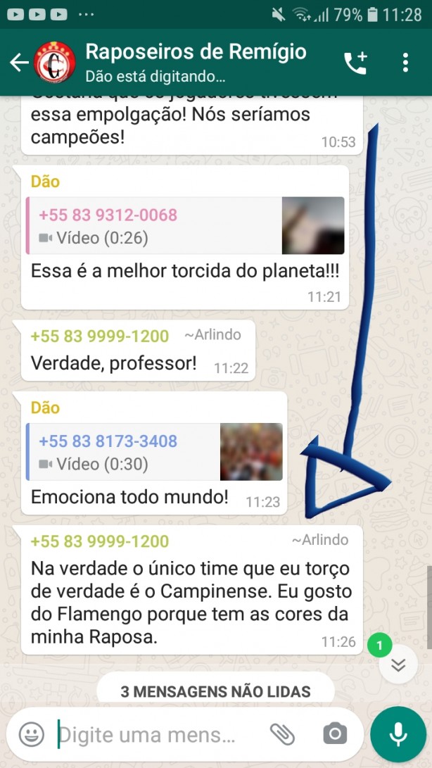 Nossa torcida � diferente!