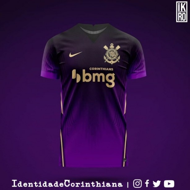 Nova camisa do corinthians roxa clearance