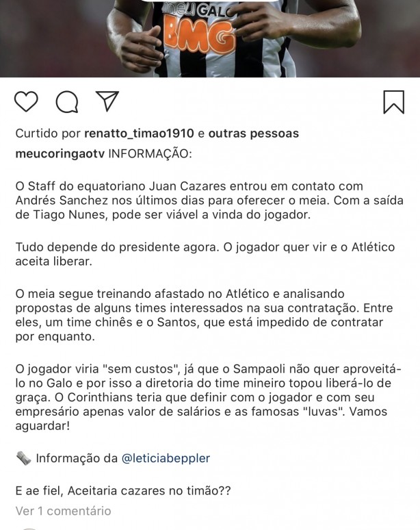 Cazares chegando?!