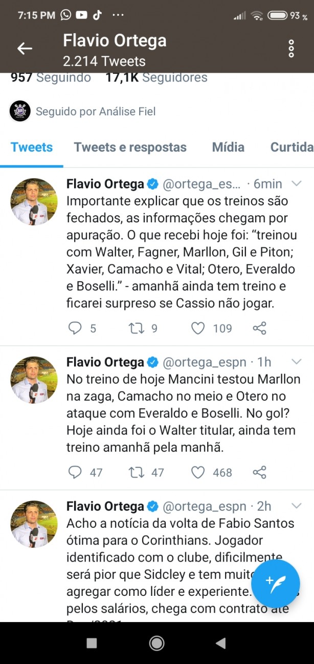 Walter de titular?